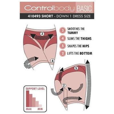 Control Body 410493 Shaping Short