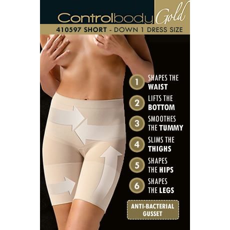 Control Body 410597 Shaping Shorts