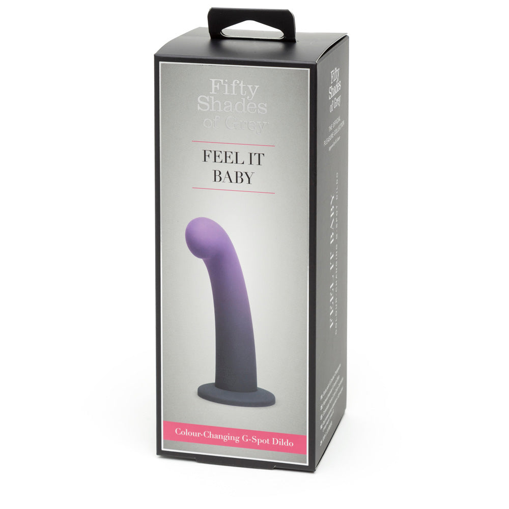 Fifty Shades of Grey Feel it Baby 7 inch Colour Changing Dildo