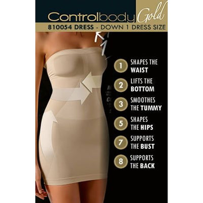 Control Body 810054 Strapless Shaping Dress