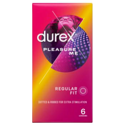 Durex Pleasure Me 6's