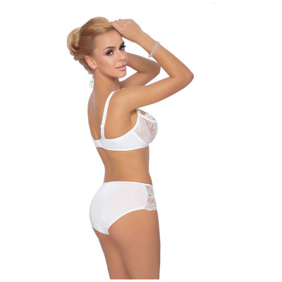 Roza Ambre Soft Cup Bra White