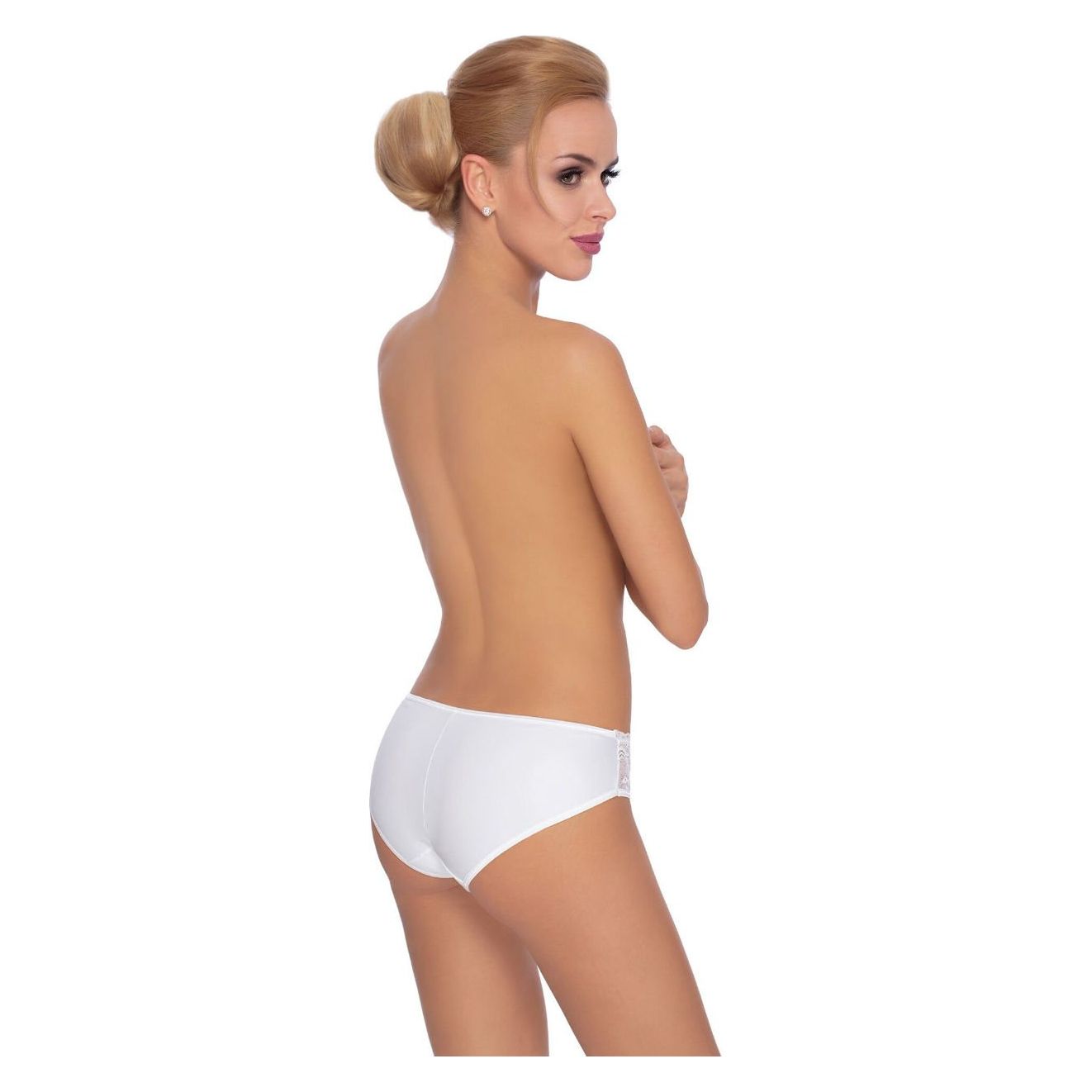 Roza Ambre Brief - White