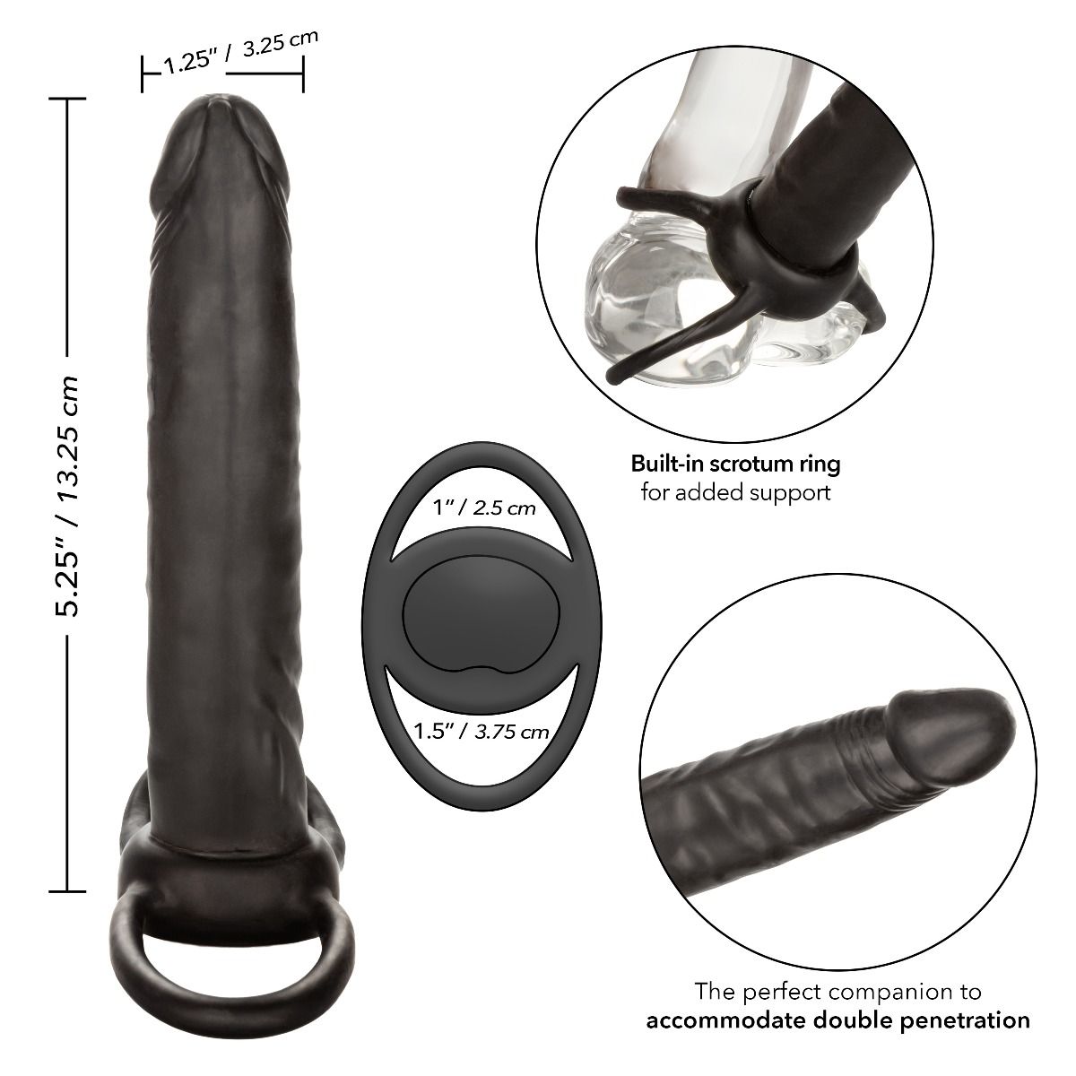 Accommodator Dual Penetrator - Black