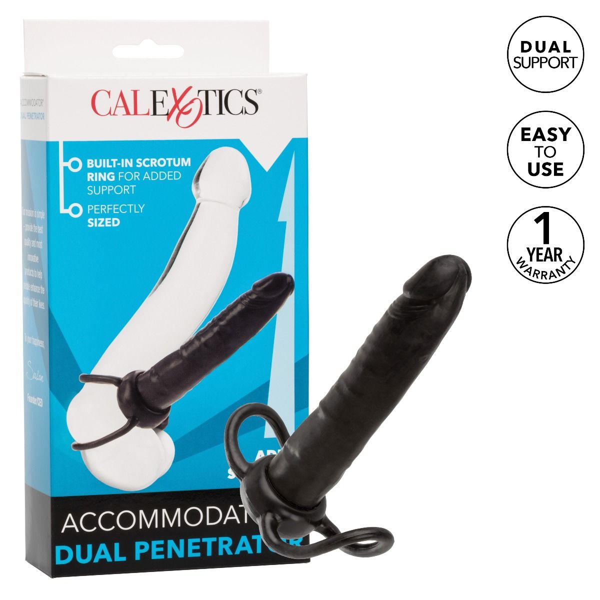 Accommodator Dual Penetrator - Black