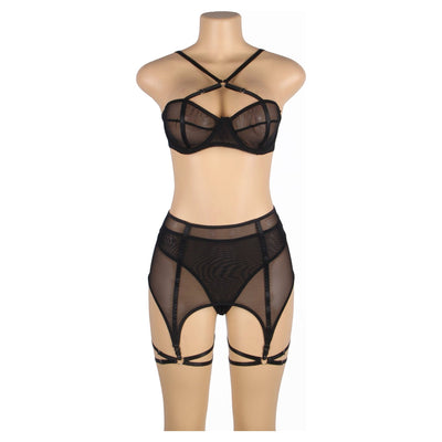 YesX YX868 Three Piece Bra Set