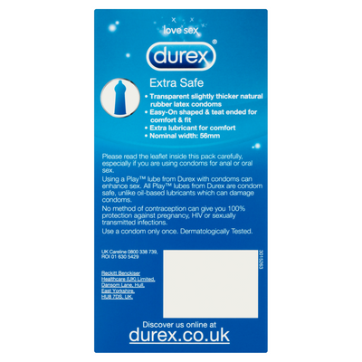 Durex Extra Safe 12's