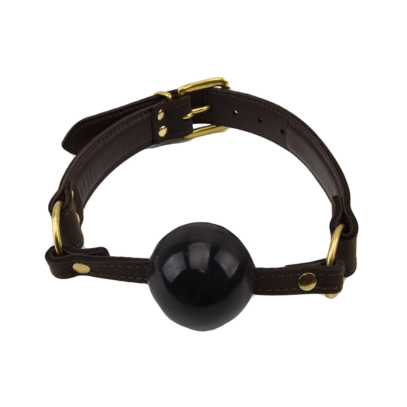 BOUND Nubuck Leather Solid Ball Gag