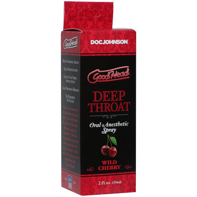 Doc Johnson Good Head Deep Throat Spray Wild Cherry