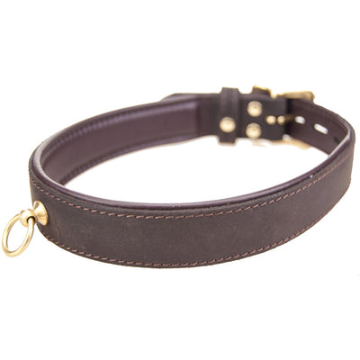 BOUND Nubuck Leather Choker with 'O' Ring