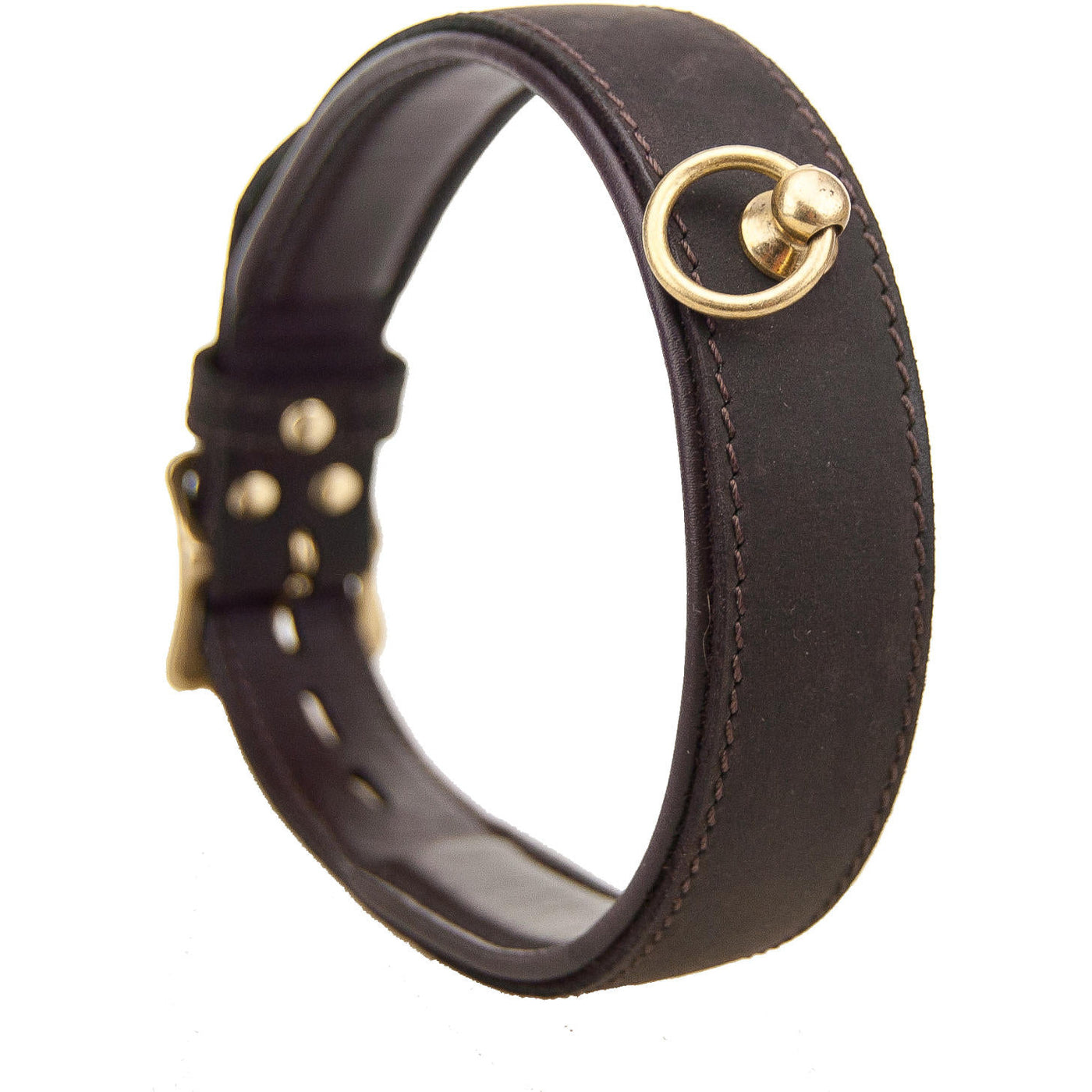 BOUND Nubuck Leather Choker with 'O' Ring