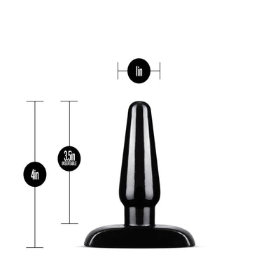 Anal Adventures Basic Plug Kit Black